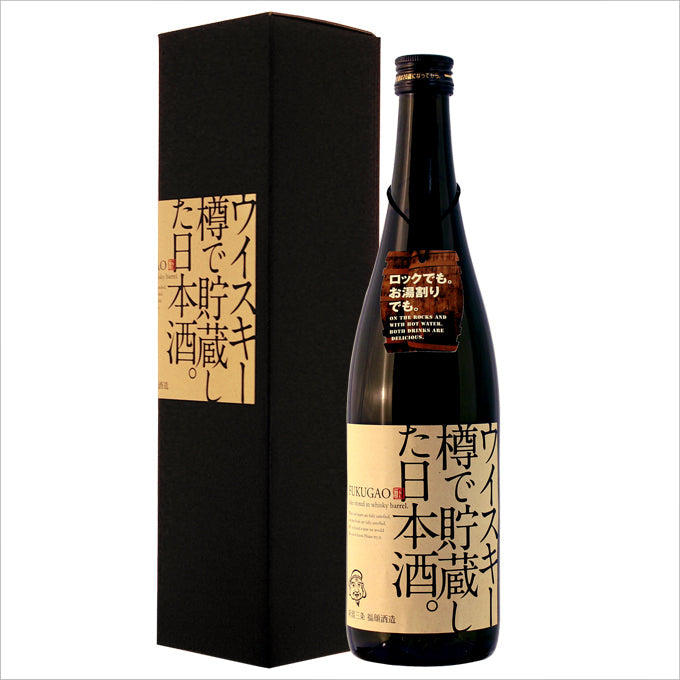 [Sake stored in whisky barrel] 720ml